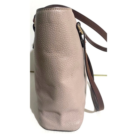 Dooney & Bourke Tan Leather Tote Bag - Picture 6 of 12